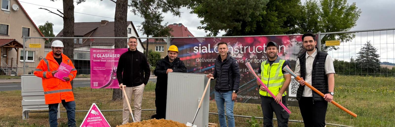  Glasfaserausbau in Werra-Suhl-Tal startet: sial.construction bringt Highspeed-Internet in die Region