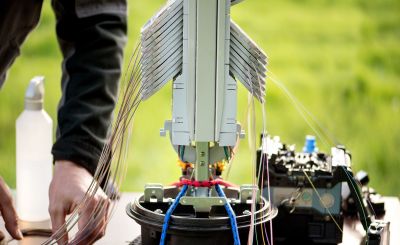 Glasfaserausbau - Einblas- & Spleißarbeiten