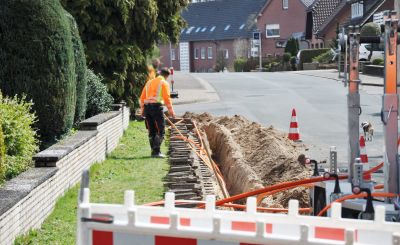 Glasfaserausbau - Tiefbau NE3